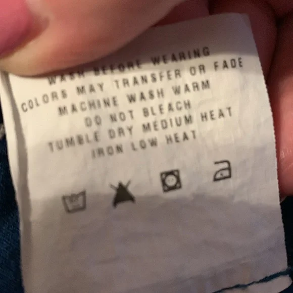 Landau Nurse Scrub Top, Short sleeve, size medium, dark teal - Picture 13 of 13